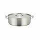 Winco Sslb-15, 15-quart Stainless Steel Brazier Pan With Cover