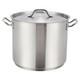 Winware Sst-40 Stainless Steel 40 Quart Stock Pot With Cover