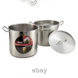 Winware Stainless Doubleboiler 12 Quart Stainless Steel