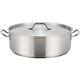 Winware Stainless Steel 15 Quart Brasier With Cover