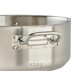 Winware Stainless Steel 15 Quart Brasier with Cover