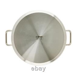 Winware Stainless Steel 15 Quart Brasier with Cover