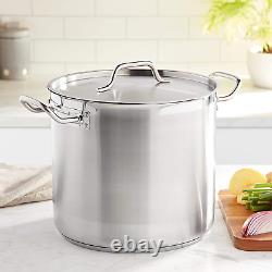 Winware Stainless Steel 16 Quart Stock Pot with Cover