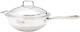 Wok With Lid, 5 Quart, Stainless Steel Cookware, Oven Safe, Hand Crafted In The