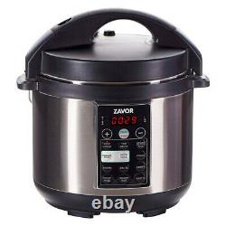 Zavor LUX 4 Quart Electric Pressure Multi Slow Cooker Stainless Steel