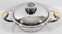 Zepter URA Masterpiece Nonstick Pan Dutch Oven Casserole w Lid 2.1 Quarts Oven