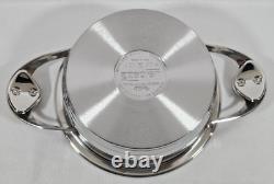 Zepter URA Masterpiece Nonstick Pan Dutch Oven Casserole w Lid 2.1 Quarts Oven