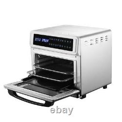 Zokop Plus 11-in-1 Air Fryer Toaster Oven and Rotisserie Oven 21Quart 20L Grill