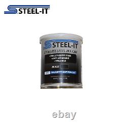 1 Quart STEEL-IT 1012Q Revêtement en Polyuréthane Acier Inoxydable Noir