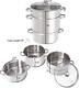 11-quart Stainless Steel Fruit Juicer Steamer. 2684<br/><br/>extracteur De Jus De Fruits Et De Légumes En Acier Inoxydable De 11 Pintes. 2684