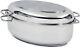 12-quart Krona Multi Rôti En Acier Inoxydable, Argent