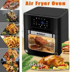 14 Quart Air Fryer Oven 1700w Air Fryer Oven With Rotisserie, Four Déshydrateur