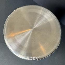 3 récipients en acier inoxydable All Clad avec couvercles en verre, joint étanche, 3, 4, 5 quarts, en très bon état