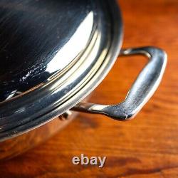360 Cookware poêle à SAUTE en acier inoxydable GRANDE capacité de 3,5 quarts avec couvercle TRÈS BON ÉTAT