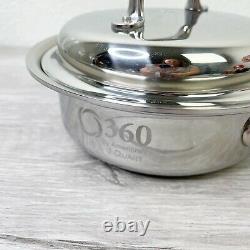 360 Cuisinière Inox 1 Saucepan Quart Avec Couvercle Par Americraft