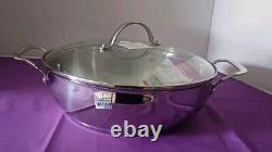 6150 héritage de la princesse en acier inoxydable classique 5 quart braiser