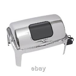 9l/9.5quart Acier Inoxydable Chafer Chafing Dish Set Buffet Catering Food Warmer