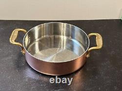 All-Clad CopRChef Vintage Casserole en cuivre et acier inoxydable de 8 litres