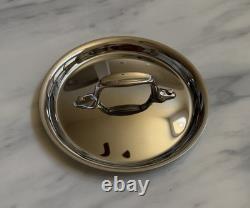 All-Clad D3 Everyday casserole en acier inoxydable poli de 1,5 litre avec couvercle NEUF