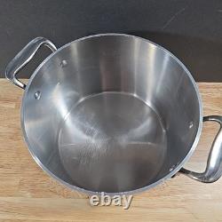 All-Clad LTD Marmite à sauce, soupe et bouillon de 4 quarts, acier inoxydable anodisé