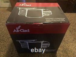 All-clad Gourmet Accessories 12 Quart Multi-cooker Withtwo Steamer Baskets + Couvercle