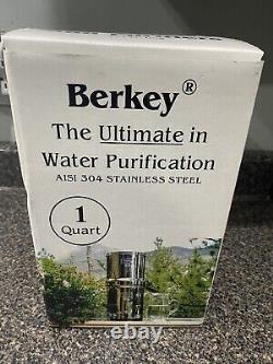 Allez Berkey L'ultime en purification d'eau en acier inoxydable AISI 304 d'1 quart