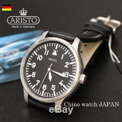 Aristo Pilot Quarts 3h84 Aviator Fabriqué En Allemagne Livraison Gratuite Au Japon