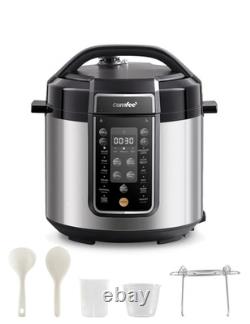 Autocuiseur COMFEE' 6 quarts avec 13 modes de cuisson, acier inoxydable