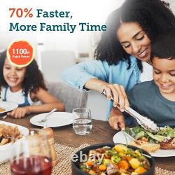 Autocuiseur Électrique 6 Quart Acier Inoxydable 9 en 1 Multicuiseur Instantané NOUVEAU