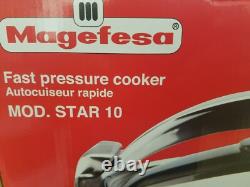Autocuiseur Magefesa Star 10 de 10,5 quarts en acier inoxydable, neuf