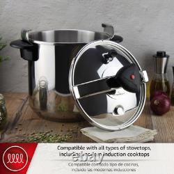 Autocuiseur Star en acier inoxydable de 4,2 pintes, compatible induction et sûr