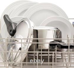 Autocuiseur en acier inoxydable de 4 litres avec couvercle verrouillable pour des repas rapides et sains