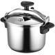 Autocuiseur En Acier Inoxydable De 6,3 Litres Compatible Induction Avec Toutes Les Plaques De Cuisson