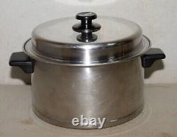 Autocuiseur sans eau à vie 4 litres casserole en acier inoxydable vintage cuisine L2