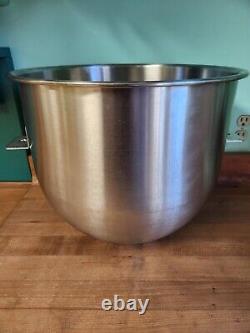 Blakeslee 20 Quart / 20 Qt. Bol De Mélange Commercial En Acier Inoxydable Euc