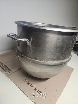 Bol à mélanger en acier inoxydable Hobart VMLHP40 de 40 QT Quart authentique