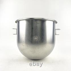Bol de mélange en acier inoxydable Univex SRM30 de 30 quarts pour mélangeur commercial