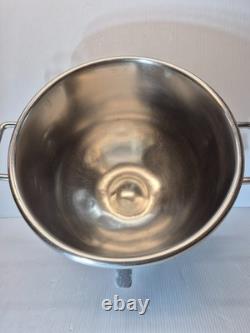 Bol de mélange en acier inoxydable de 30 quart Hobart VMLH-30 pour mélangeurs commerciaux