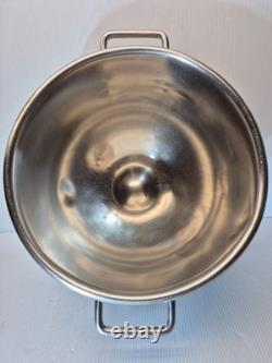 Bol de mélange en acier inoxydable de 30 quart Hobart VMLH-30 pour mélangeurs commerciaux