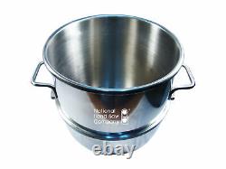 Bol de mixeur pour mélangeurs Hobart de 60 quarts, remplace 27688, en acier inoxydable