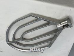 Bol en acier inoxydable de 30 quarts Hobart, ensemble complet OEM de fouet et de paddle