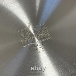 Braiser Français All Clad 6 Quart avec Couvercle Dôme et Support en Acier Inoxydable Neuf Difficile à Trouver