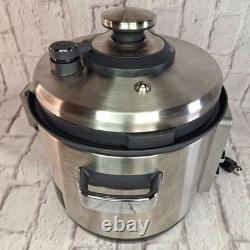 Breville The Fast Slow Pro Multicuiseur BPR700 en acier inoxydable 6 quarts 1100 W