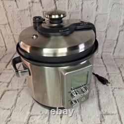 Breville The Fast Slow Pro Multicuiseur BPR700 en acier inoxydable 6 quarts 1100 W