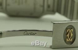 Cartier Santos Ladies 9212 Deux-tons 18k / Ss Quarts 24mm