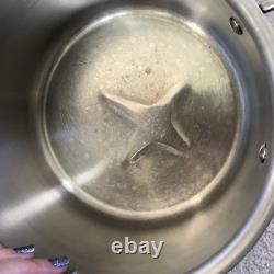 Casserole All-Clad Copper Core en acier inoxydable de 3,8 L avec couvercle en métal