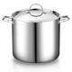 Casserole Cooks Standard En Acier Inoxydable 18/10 De 24 Quarts, Cuisson Profonde Classique