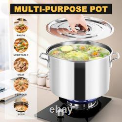 Casserole à pâtes commerciale, 19,5 pintes, cuiseur à pâtes en acier inoxydable avec passoire insert