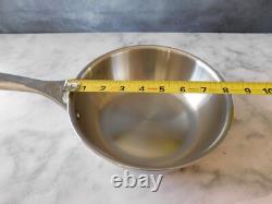 Casserole en Acier Inoxydable Tri-Ply Le Creuset avec Couvercle, 2 Quart Neuf