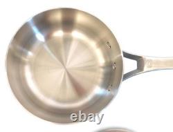 Casserole en acier inoxydable CALPHALON Signature Series de 2,5 quart NEUVE sans boîte 1